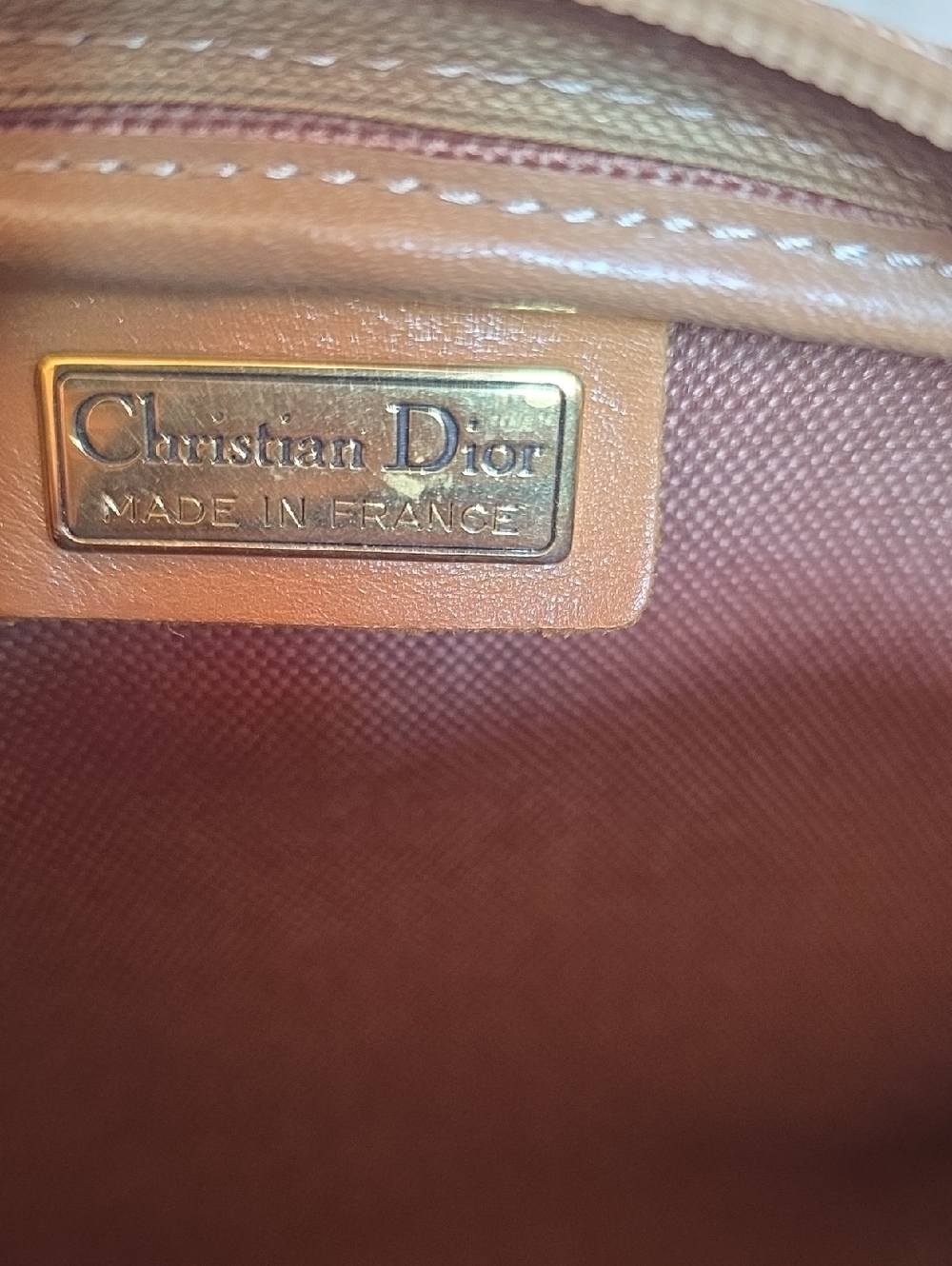 Christian Dior Sling Honeycomb Bag with Coin Purse - Picture 5 of 14